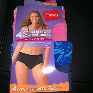 Hanes Comfortsoft low rise Briefs